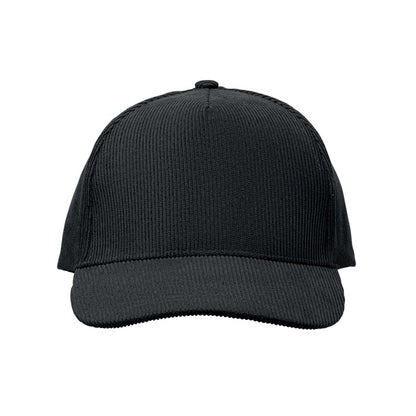 WALE - Gorra de béisbol de pana de 5 paneles