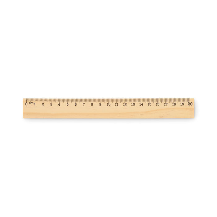 RULER20 - Wooden ruler 20cm