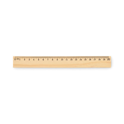 RULER20 - Wooden ruler 20cm