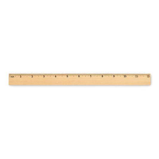 RULER30 - Regla de madera 30cm