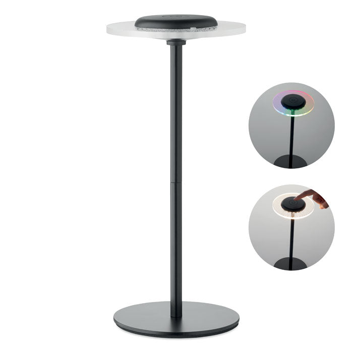 LOUNGE - Lampada da tavolo ricaricabile in ferro