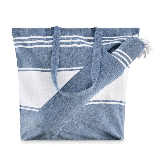 HUMMUM - Beach bag with hammam towel