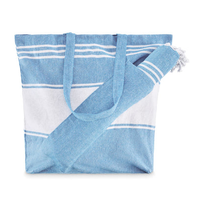 HUMMUM - Beach bag with hammam towel