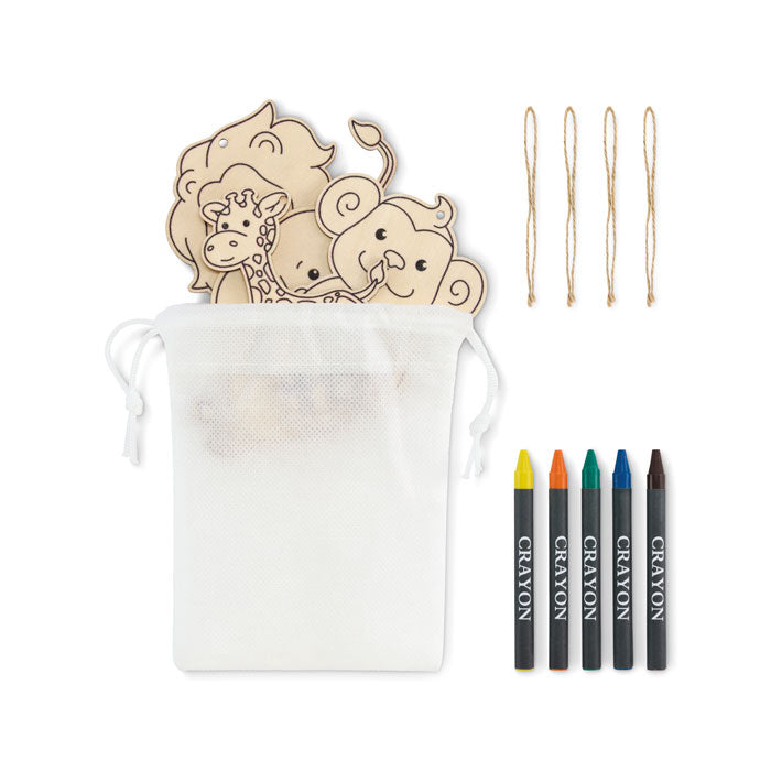 THEZOO - Wooden hangers set