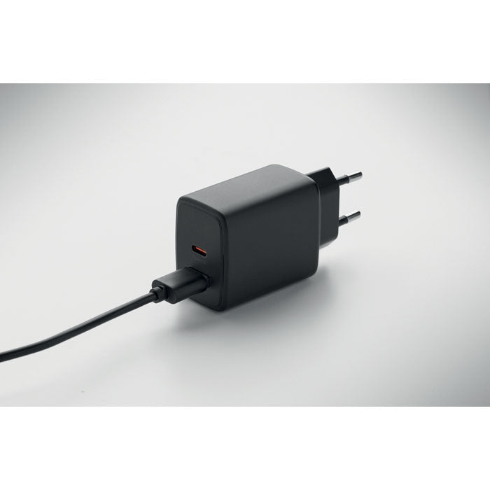 EXTEN - Adaptador/carregador de paret UE de 2 pols