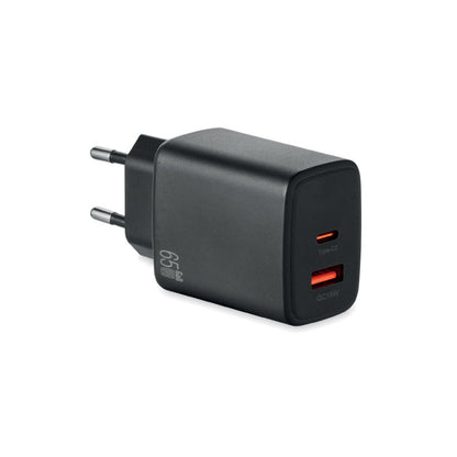 EXTEN - Adaptador/carregador de paret UE de 2 pols