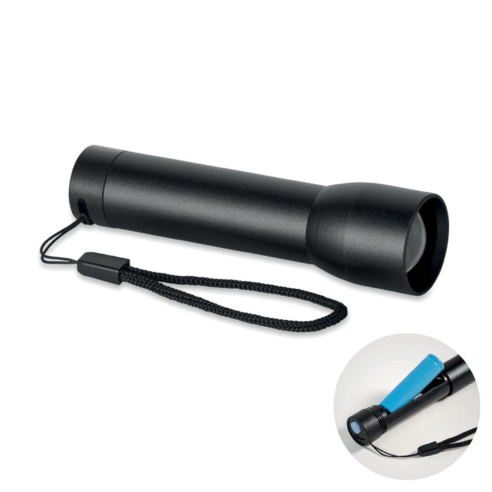 LUMEZO - Wiederaufladbare Taschenlampe aus Aluminium