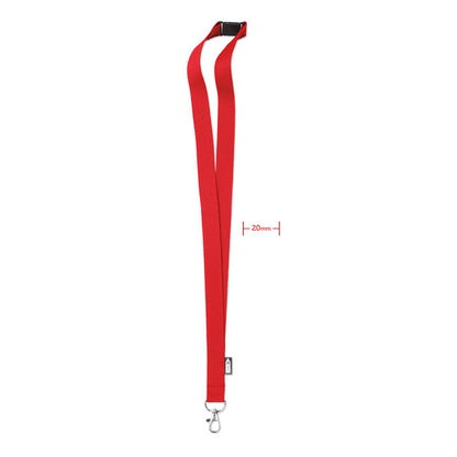 LANY RPET - Lanyard aus RPET 20 mm