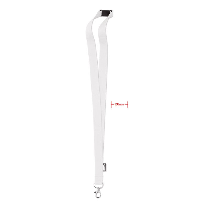 LANY RPET - Lanyard aus RPET 20 mm