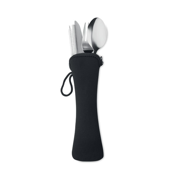 5 SERVIZIO - Set posate in acciaio inox