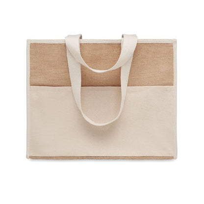 CAMPO DE GELI - Sac isotherme en jute et toile