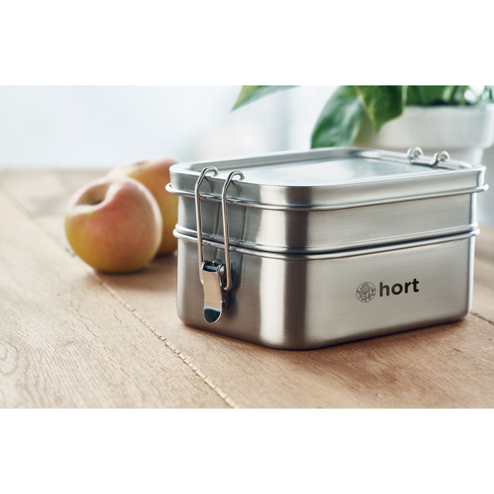 DOUBLE CHAN – Lunchbox aus Edelstahl