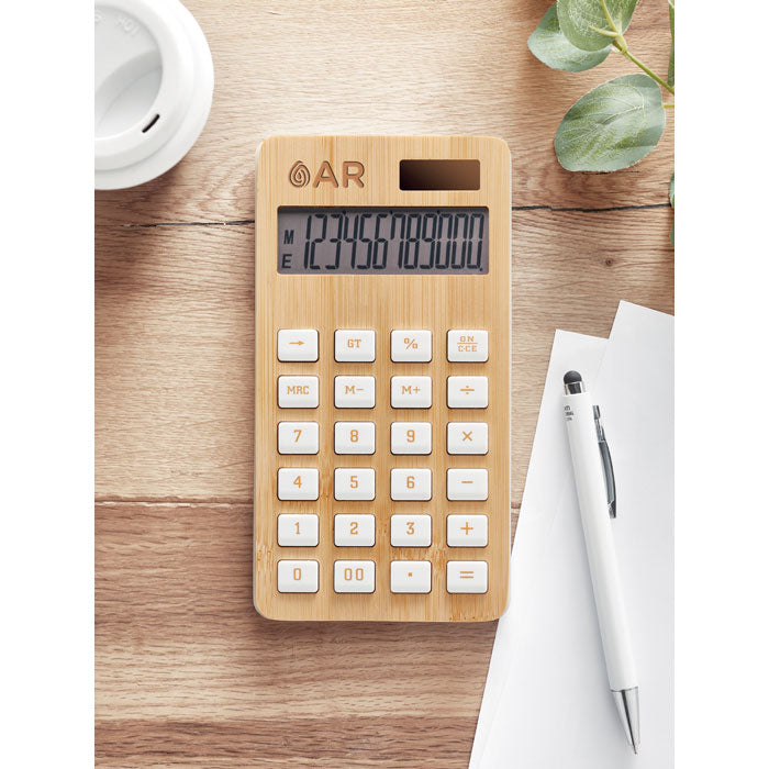 CALCUBIM - 12 digit bamboo calculator