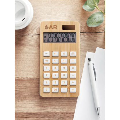 CALCUBIM - 12 digit bamboo calculator