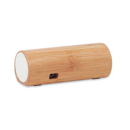 SPEAKBOX - Altavoz inalámbrico de bambú 2x5W