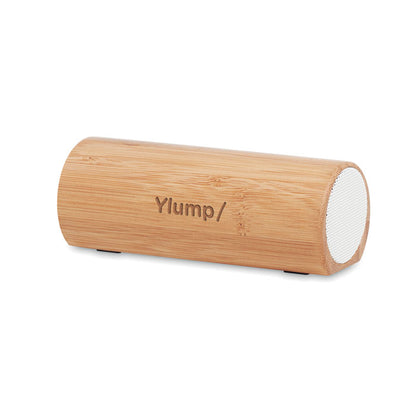 SPEAKBOX - Altavoz inalámbrico de bambú 2x5W