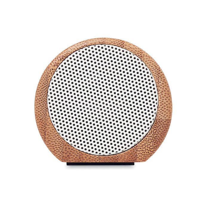 SPEAKBOX - Altavoz inalámbrico de bambú 2x5W