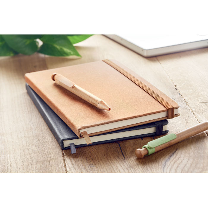 BAOBAB – A5-Notizbuch aus recyceltem Leder