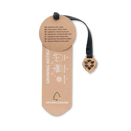 GROWBOOKMARK™ - Marque-page en forme de pin