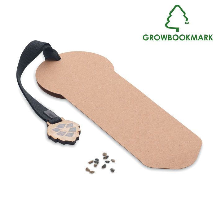 GROWBOOKMARK™ - Marque-page en forme de pin
