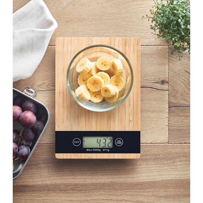 PRECISA - Bilancia da cucina digitale in bambù