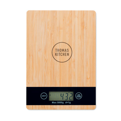 PRECISA - Bilancia da cucina digitale in bambù