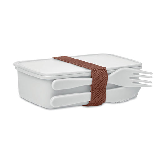 DOMINGO - Lunch box con cubiertos