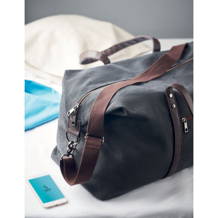 ZURICH - Weekend bag in canvas 450gr/m²