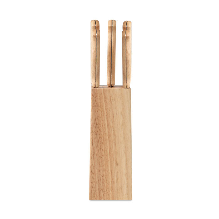GOURMET – 5-teiliges Messerset im Sockel