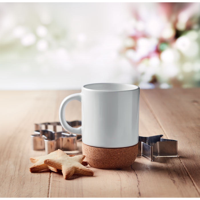 SUBCORK - Tazza per sublimazione con base in sughero