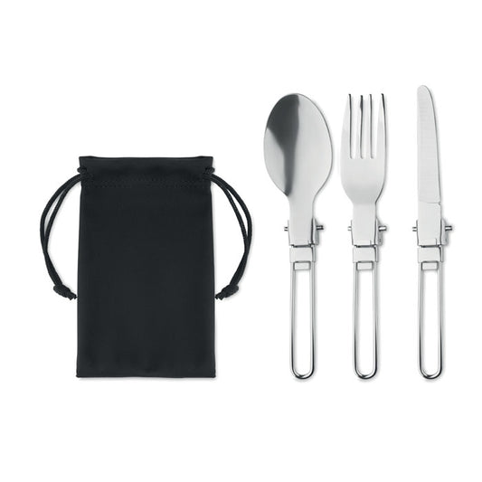 SET STAPI - Set posate da campeggio 3 pezzi