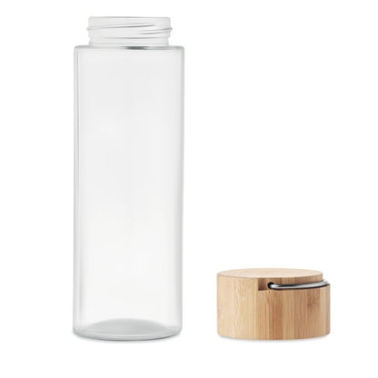 AMELAND - Ampolla de vidre 500ml amb tapa de bambú