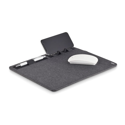 SUPERPAD - RPET mouse mat charger 15W