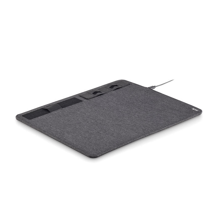SUPERPAD - RPET-Mauspad-Ladegerät 15W