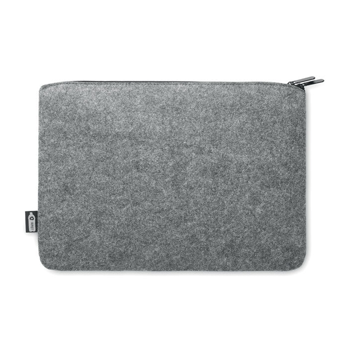 TOPLO – Laptoptasche aus RPET-Filz mit Reißverschluss