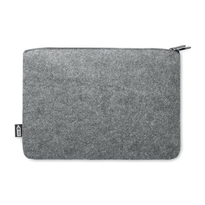TOPLO – Laptoptasche aus RPET-Filz mit Reißverschluss