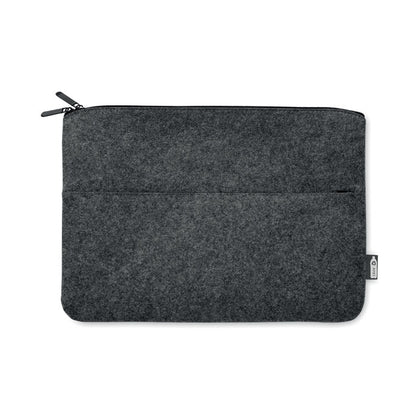 TOPLO – Laptoptasche aus RPET-Filz mit Reißverschluss