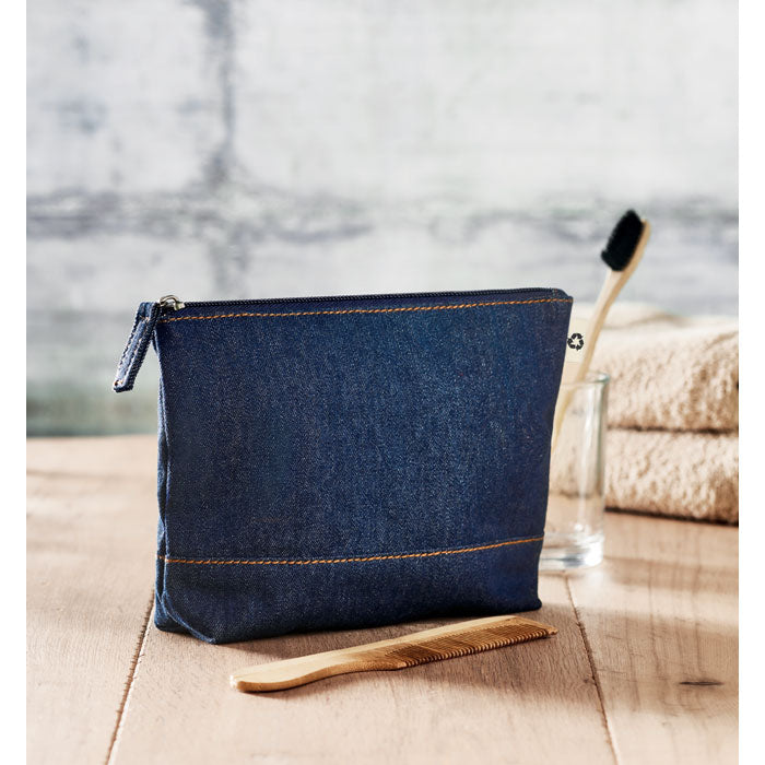 STYLE POUCH - Bossa cosmètica de denim reciclat