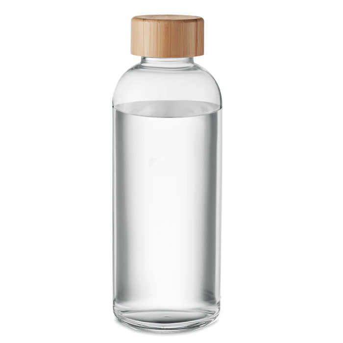 FRISIAN - Ampolla de vidre 650ml amb tapa de bambú