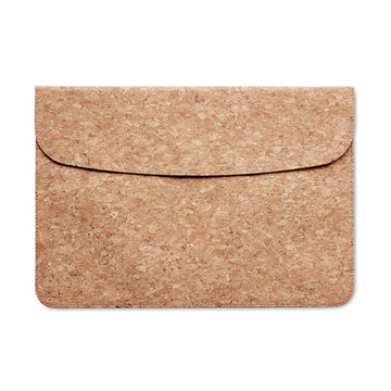 GRACE - Bolsa para portátil de corcho con solapa magnética
