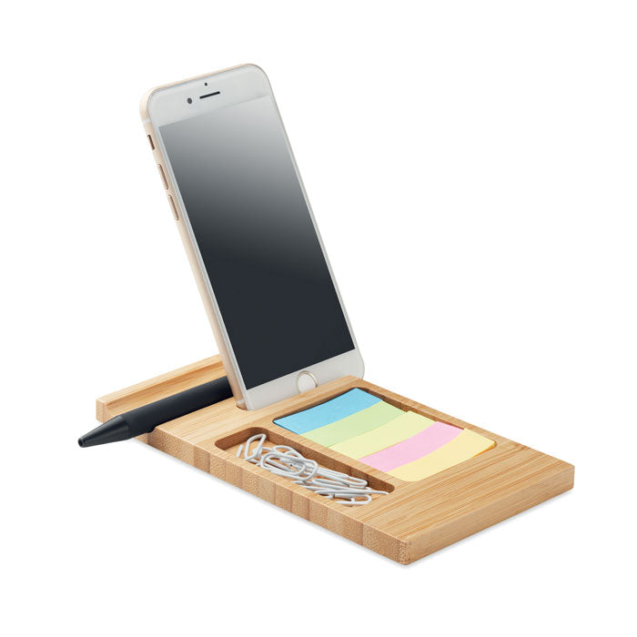 TREVIS - Bamboo desk phone stand