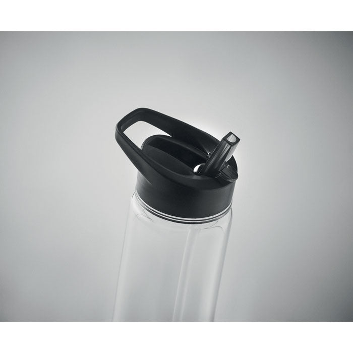 ALABAMA - Bottiglia in RPET da 650 ml con coperchio ribaltabile in PP