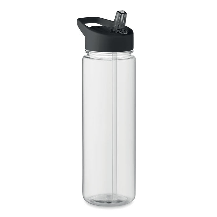 ALABAMA - Bottiglia in RPET da 650 ml con coperchio ribaltabile in PP