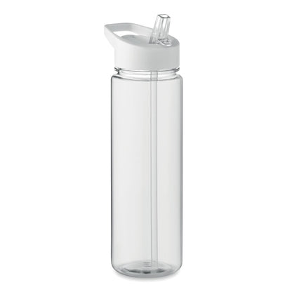 ALABAMA - Bottiglia in RPET da 650 ml con coperchio ribaltabile in PP