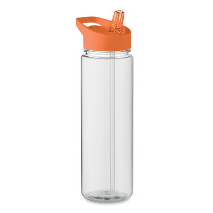 ALABAMA - Bottiglia in RPET da 650 ml con coperchio ribaltabile in PP