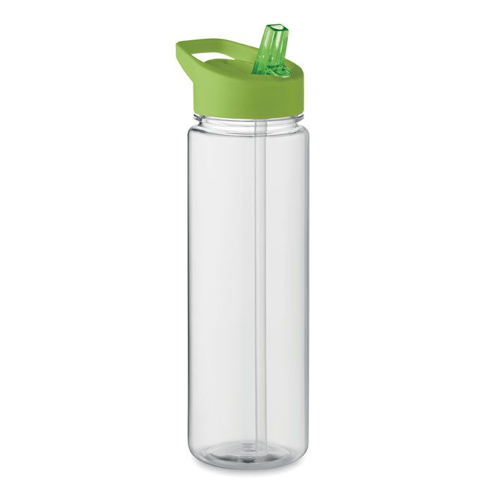 ALABAMA - Bottiglia in RPET da 650 ml con coperchio ribaltabile in PP