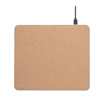 WIRELESS MATTY - Ladegerät für Mauspads aus Kork, 15 W