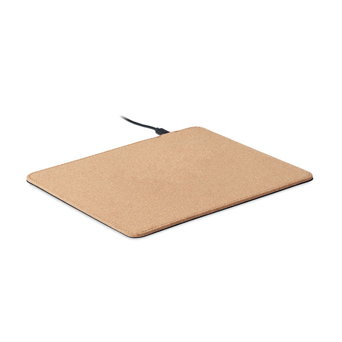 WIRELESS MATTY - Ladegerät für Mauspads aus Kork, 15 W