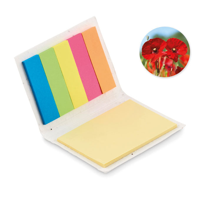 VISON SEED - Blocco note adesivo in carta semi