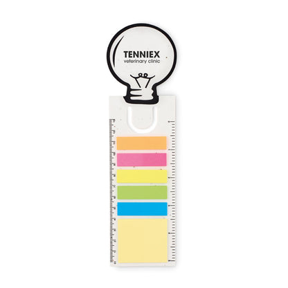 IDEA SEED - Segnalibro in carta seme con blocco note